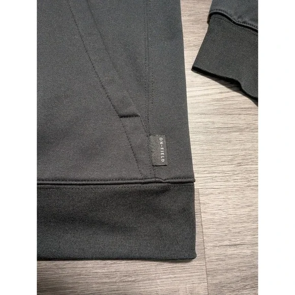 Nike Men's Black Gold On Field Wake Forest Demon Deacons Pullover Hoodie Size M